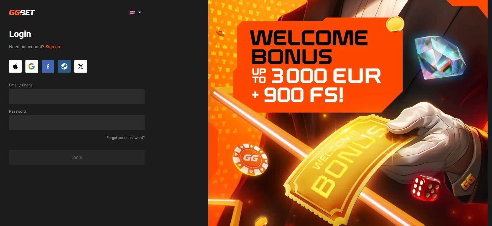 ggbet sign up